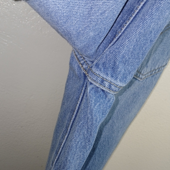 Levi's Baggy Jeans Women 25 Blue Light Wash 94 Baggy Distressed Taper Skater - Picture 10 of 15